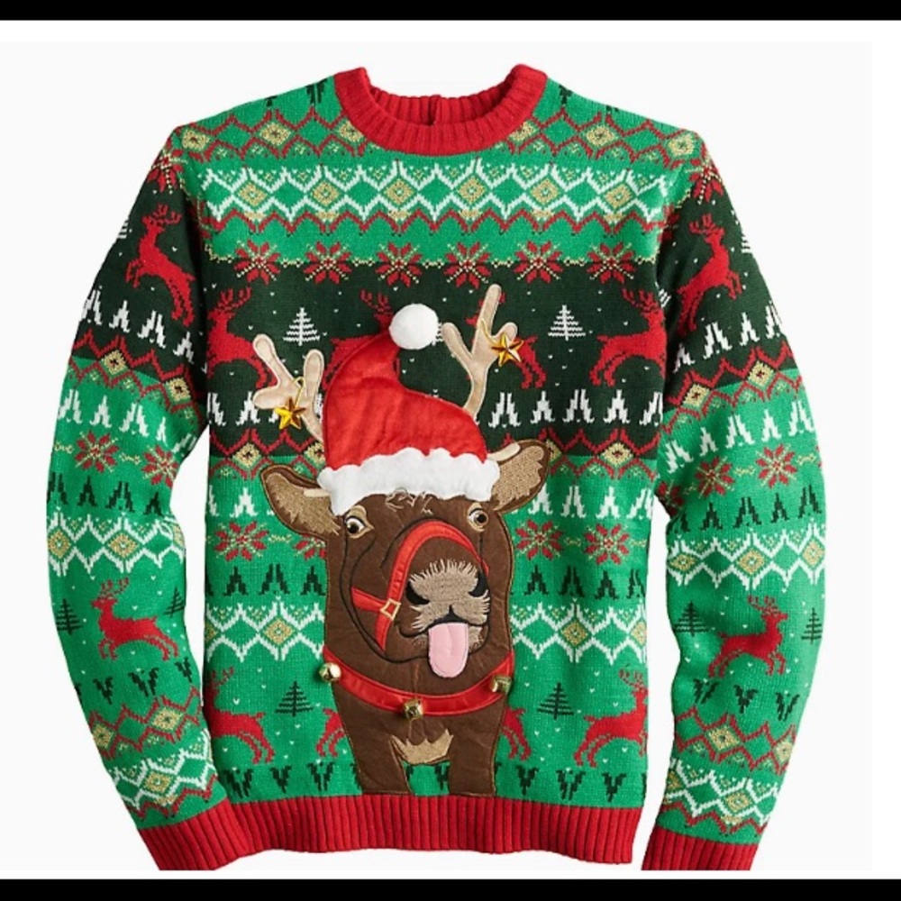 Celebrate Together 3D Ugly Christmas Sweater